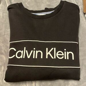 Black Calvin Klein Crew Neck
